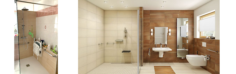 Salle de Bain et Sanitaire aux Normes Handicapés PMR